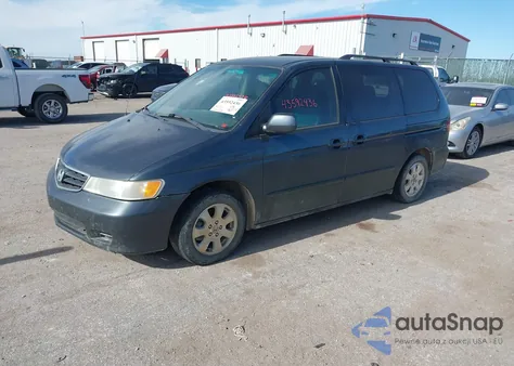 2004 Honda Odyssey Ex from USA, damaged, VIN 5FNRL18644B061923